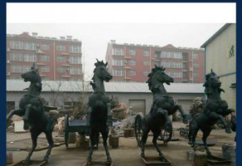 达州中领雕塑推出的优雅动物铜雕飞马，以其出色…