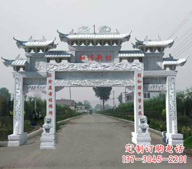 达州领雕塑|高品质牌坊雕塑