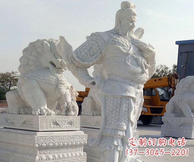 达州精美玉雕关公魅力四射