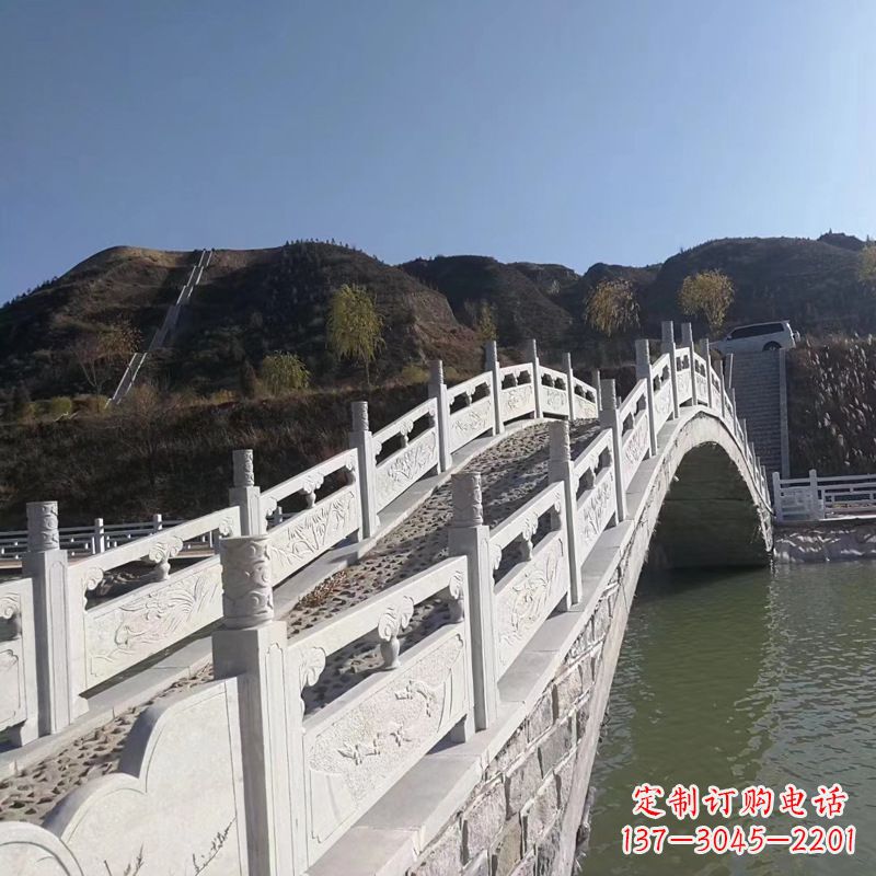达州汉白玉路桥石栏杆