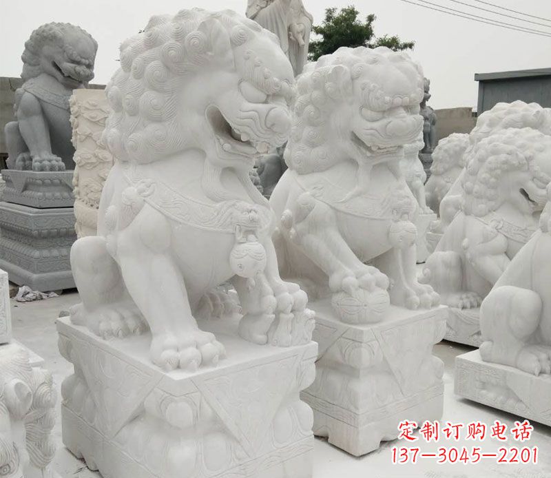 达州流传千古的狮子雕塑
