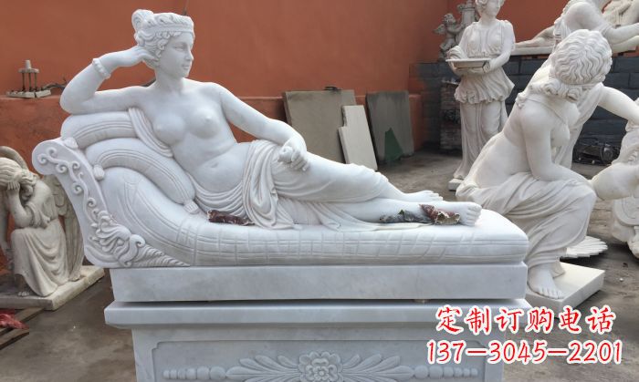 达州中领雕塑汉白玉女人雕塑将精湛的雕刻技艺与…