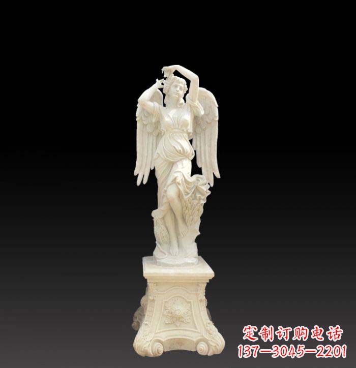 达州天使石雕摆件,为您提供典雅之美