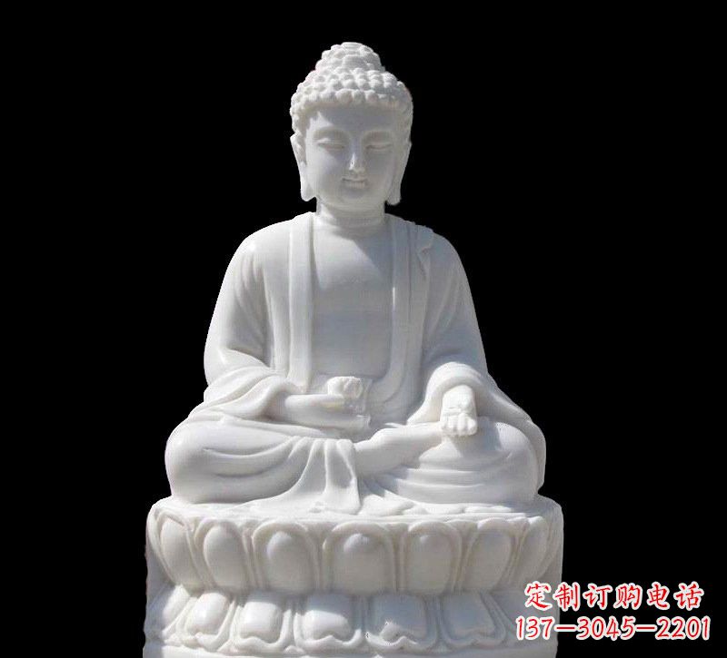 达州高品质汉白玉如来雕塑