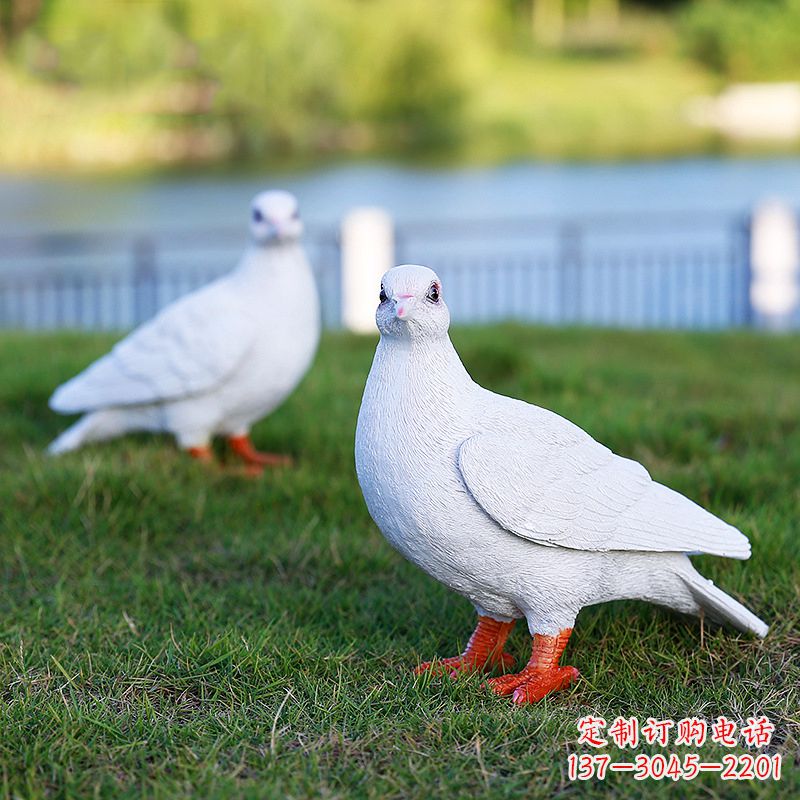 达州和平鸽与少女雕塑
