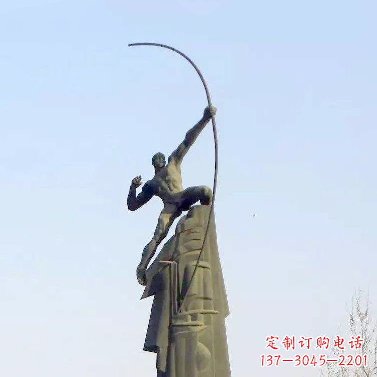 达州后羿景观雕塑