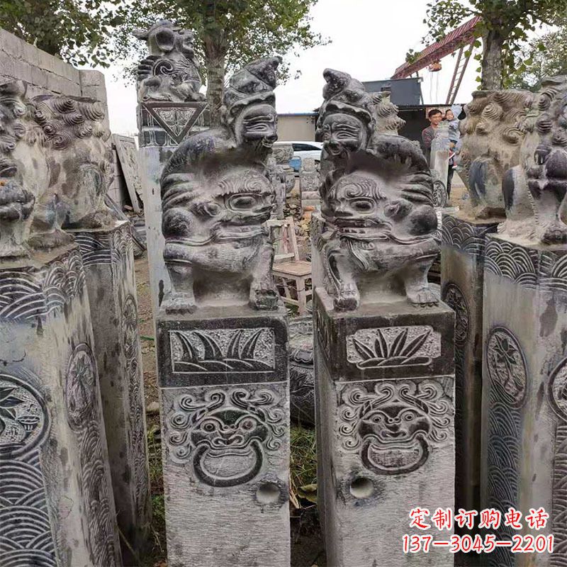 达州胡人拴马桩