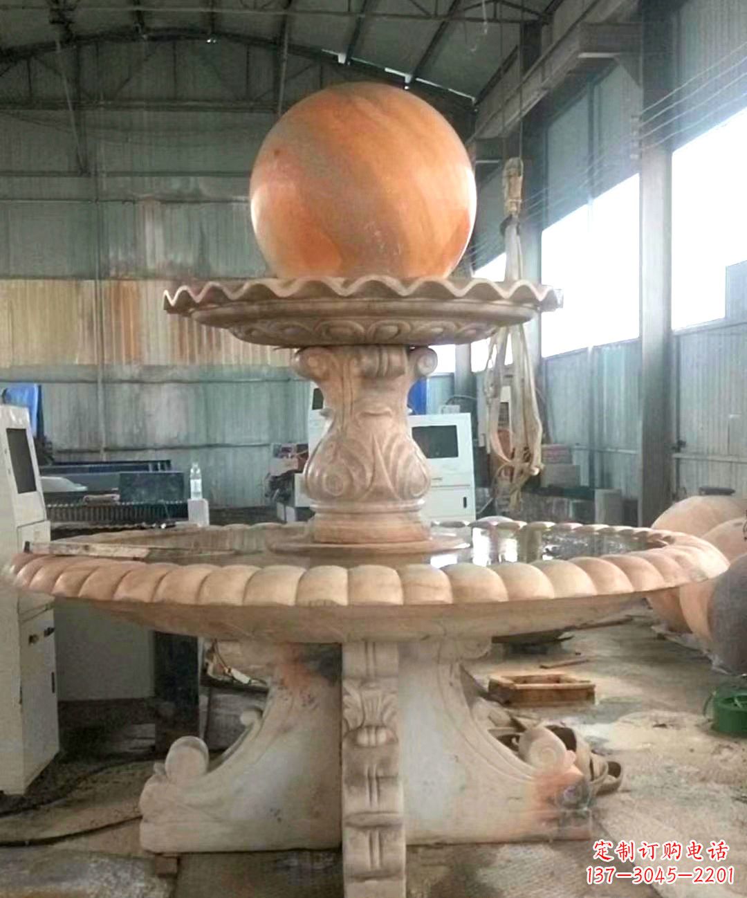达州专业定制湖南风水球雕塑