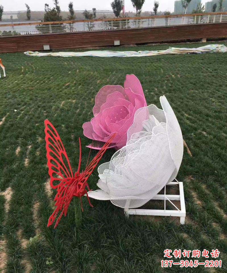 达州精致定制铁艺蝴蝶雕塑