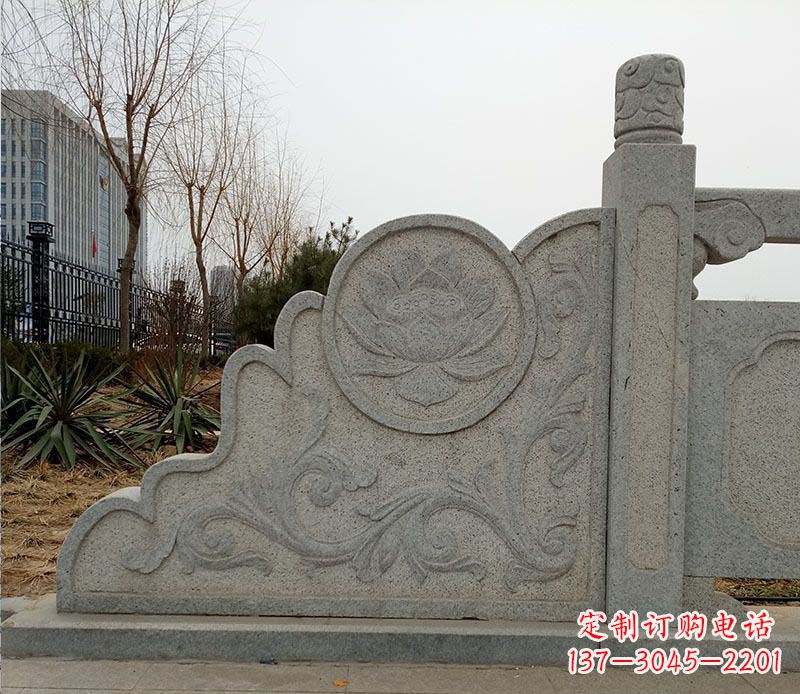 达州户外大理石栏板石雕