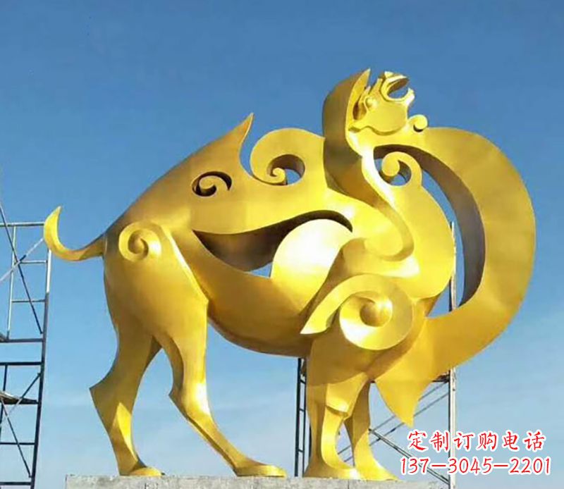 达州精美骆驼雕塑——为你的空间增添独一无二的美感