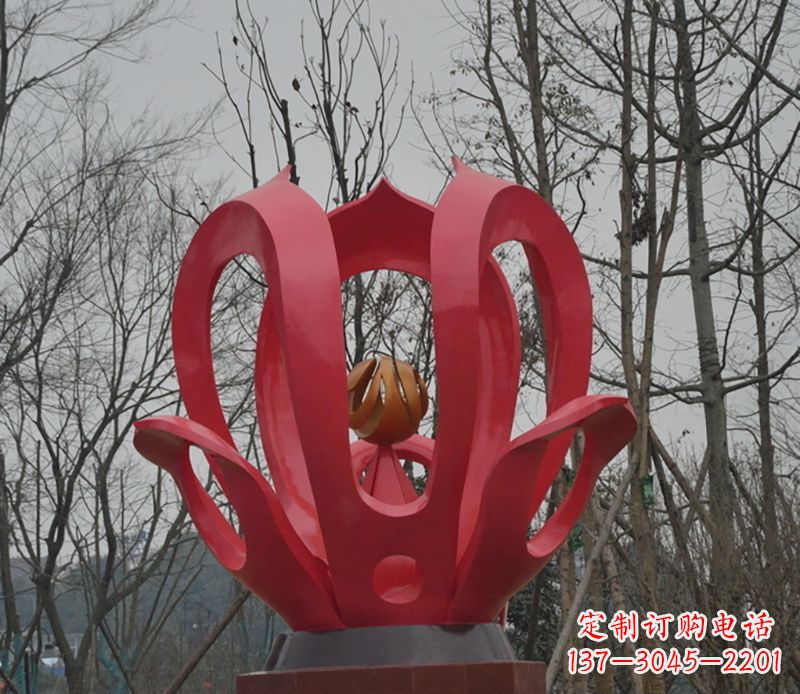 达州巧夺天工的紫荆花雕塑