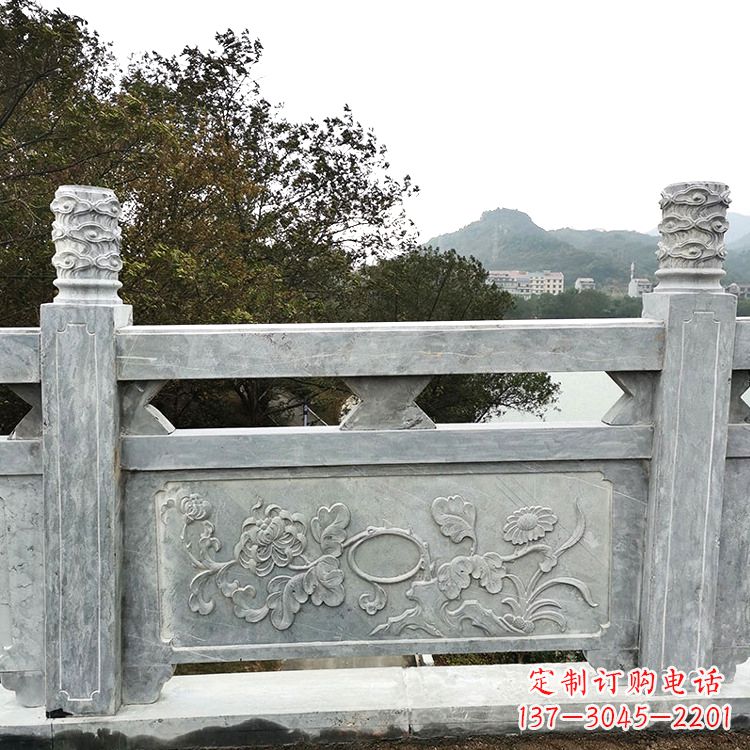 达州花岗岩石雕栏板,美轮美奂