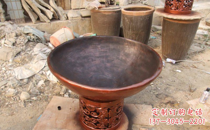 达州铜雕花盆,为景观打造精致无瑕