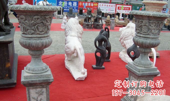 达州中领雕塑|花盆雕塑带来极致视觉体验