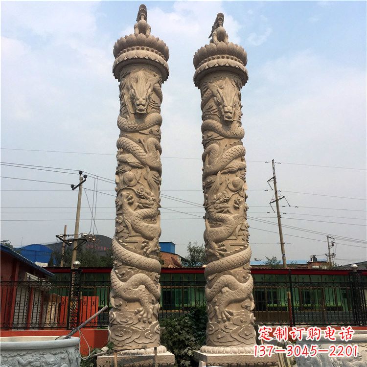 达州中领雕塑华表龙柱,极致艺术精品