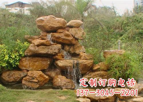 达州黄蜡石假山
