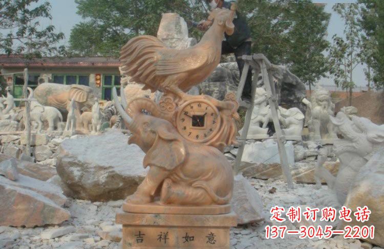 达州精美的公鸡石雕,带您回到传统