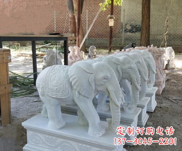 达州美轮美奂的大象雕塑