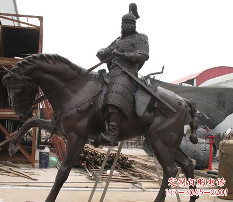 达州将军骑马铜雕,聚焦古典品质