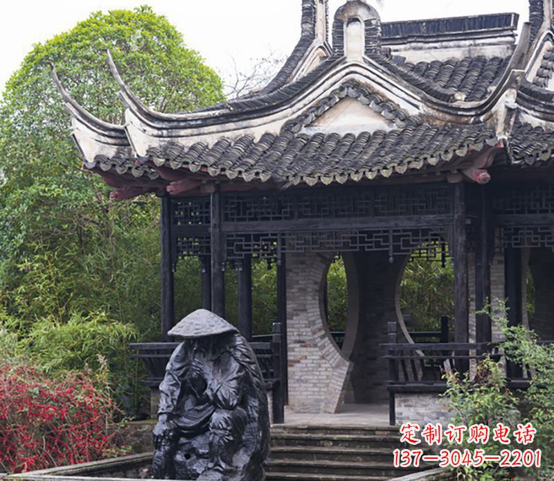 达州姜太公铜雕