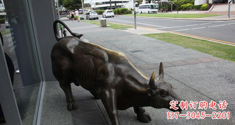 达州街边特色动物铜雕,精雕细琢,立体逼真