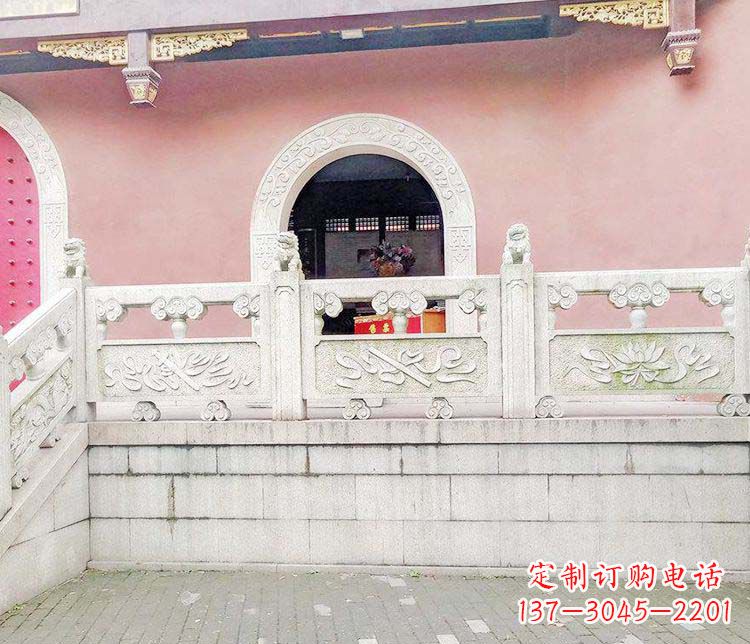 达州中领雕塑:大理石栏板雕塑