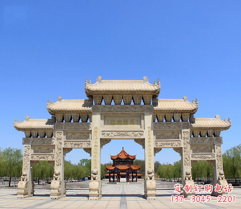 达州景区大型建筑牌坊