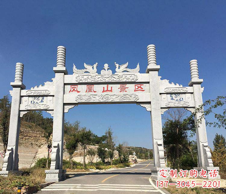 达州中领雕塑:高质量牌坊石雕