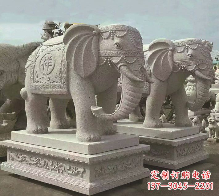 达州中领雕塑-大象雕塑定制