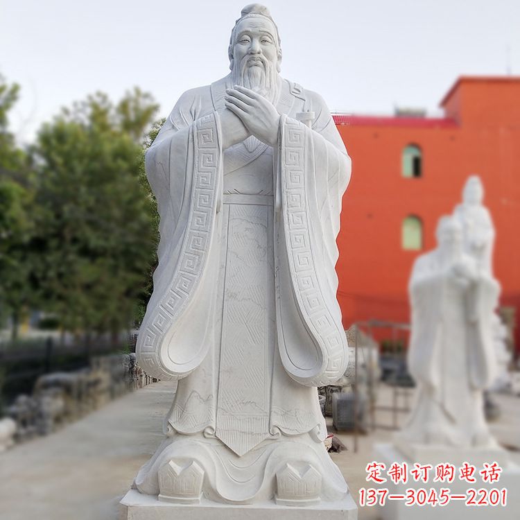 达州中领雕塑精心打造的精美孔子雕塑,为您打造…