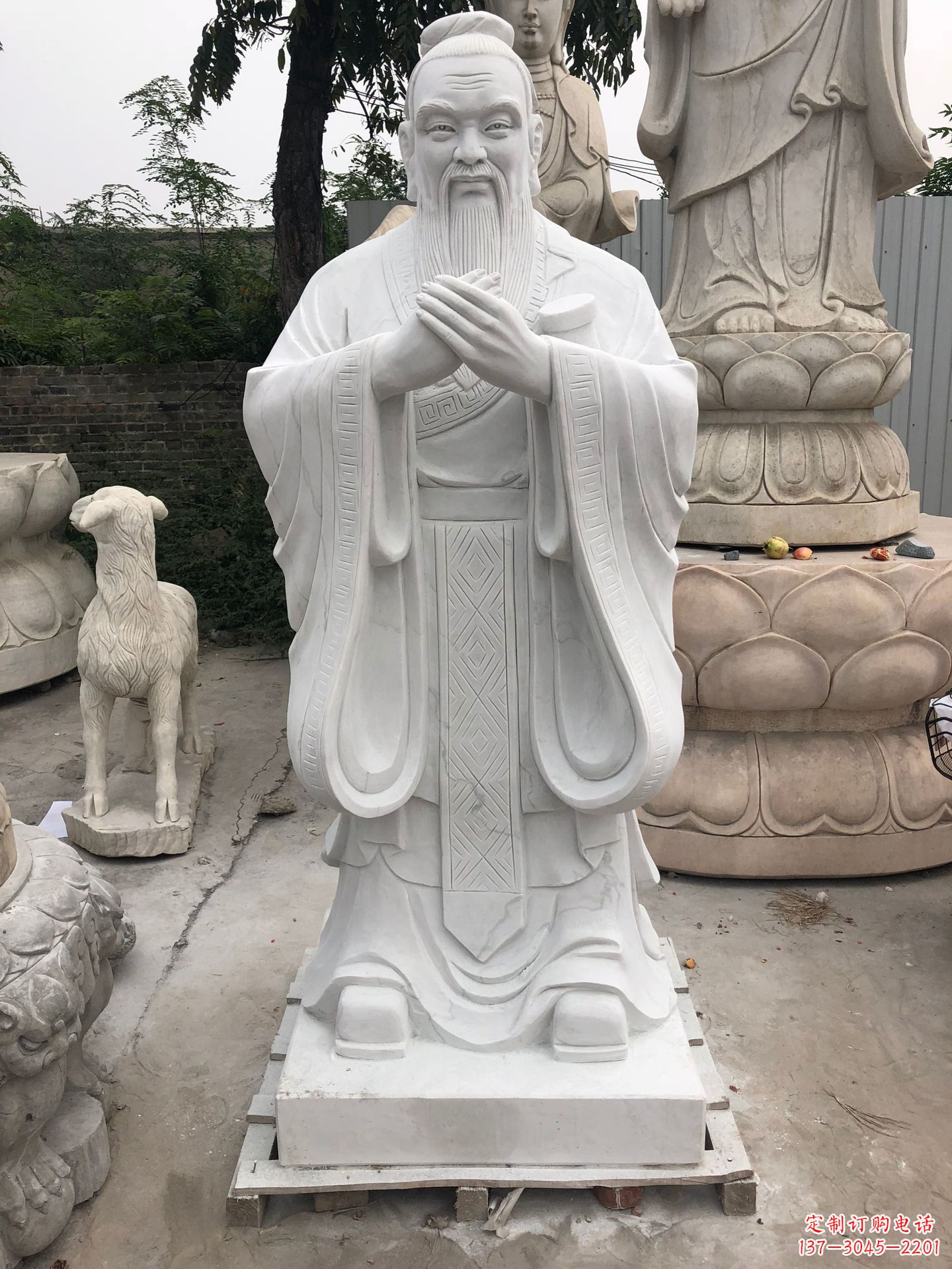 达州孔子铜雕塑,重现传统文化的荣耀