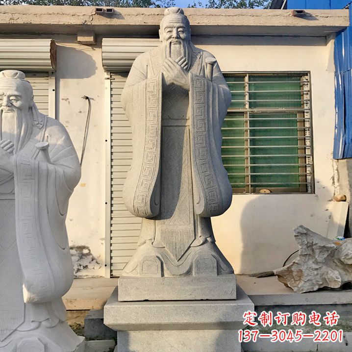 达州孔子砂岩浮雕
