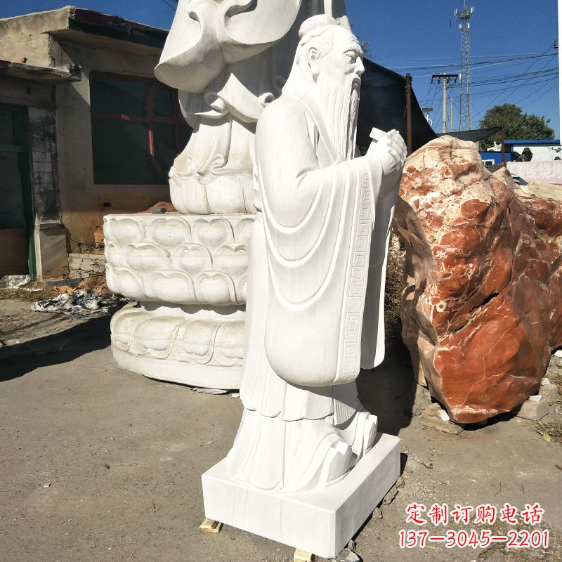 达州用艺术雕刻一流品质体验传承历史的孔子石雕