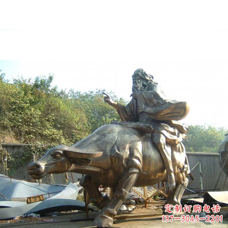 达州绽放老子雕像的传统文化魅力