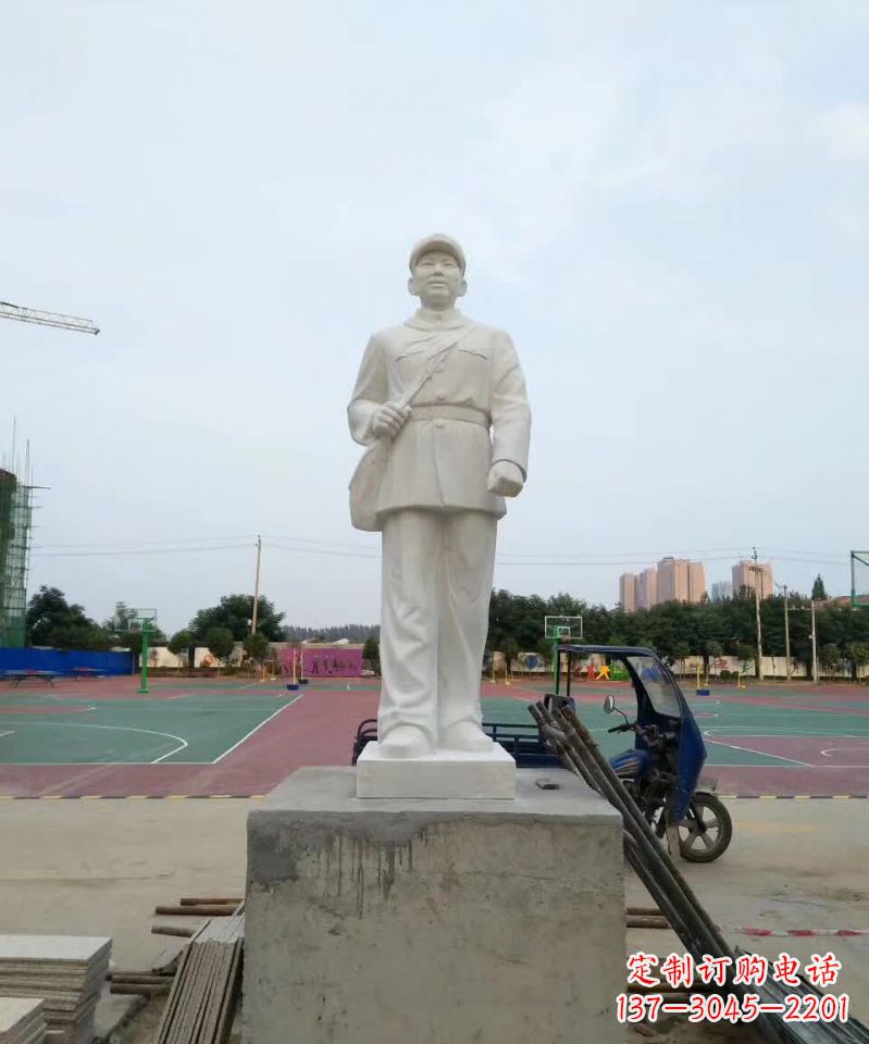达州雷锋名人石雕