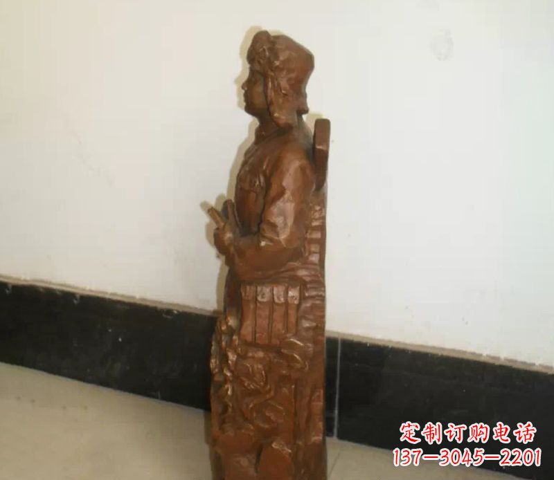 达州精致纪念——雷锋铜雕
