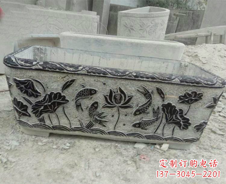 达州浮雕仿古式水缸雕塑,令人惊艳