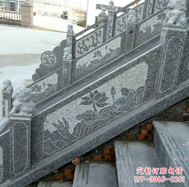 达州青石栏板雕塑—精湛工艺的完美展示