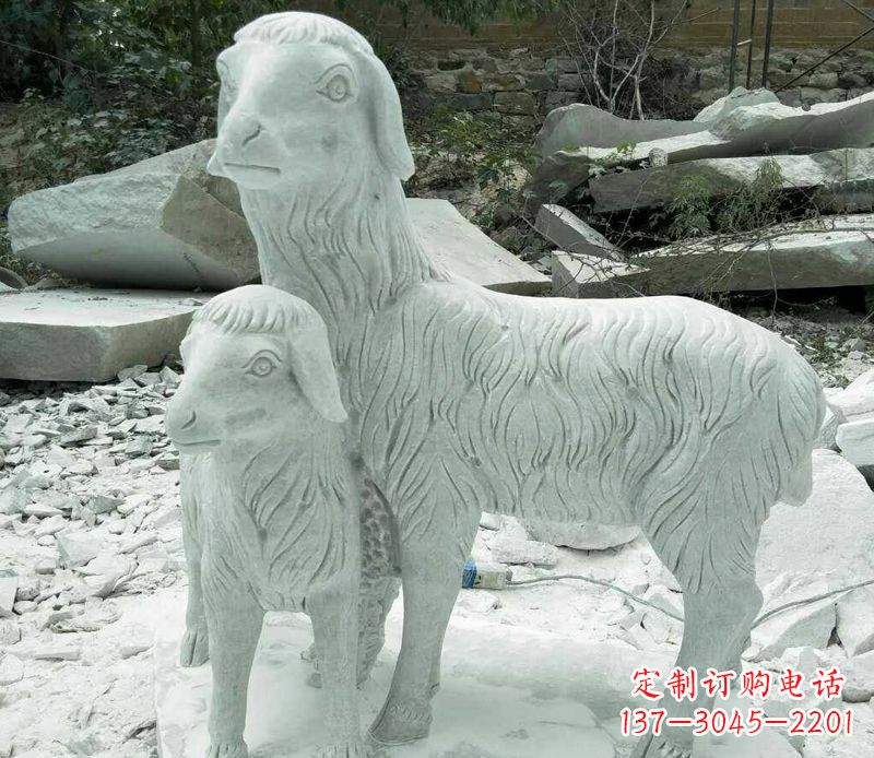 达州唯美美羚羊雕塑,装饰美化你的家园