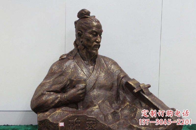 达州鲁班雕塑,古代名人铜雕定制