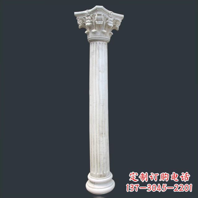 达州罗马柱石雕柱子