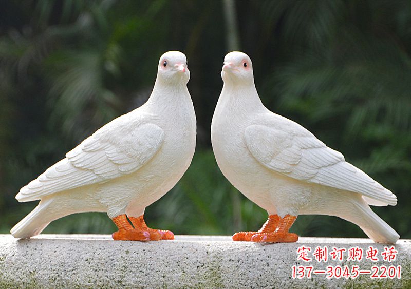 达州华丽和平鸽雕塑,缔造美好新世界
