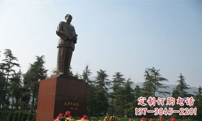 达州定制雕塑之毛主席铜雕