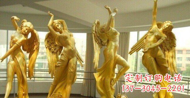 达州西方天使雕塑,精美绝伦