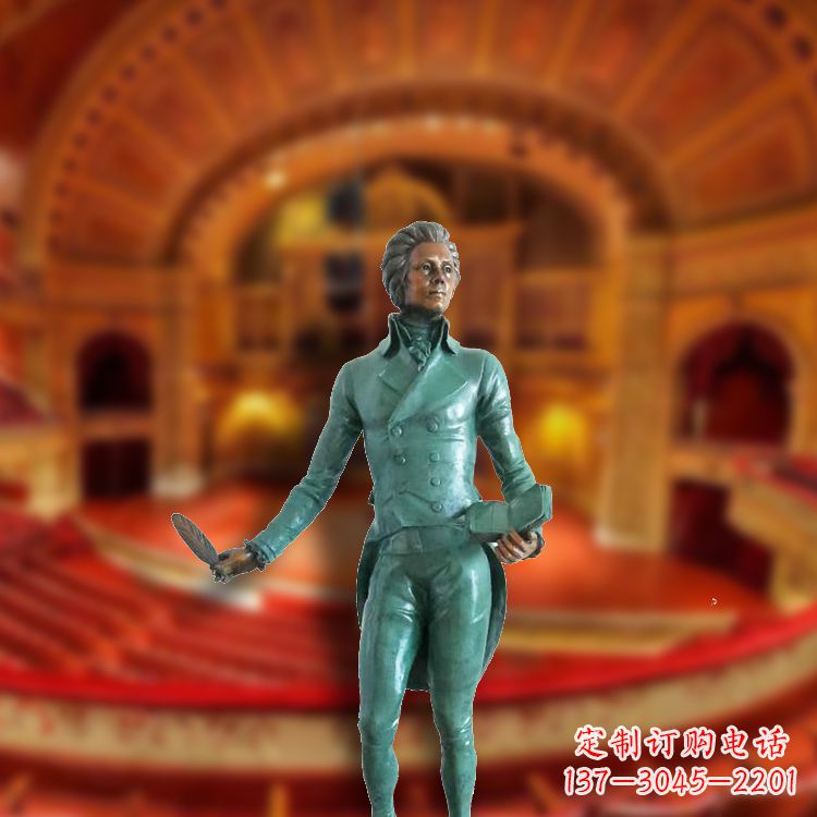 达州立体雕刻莫扎特,享受难忘的音乐之旅