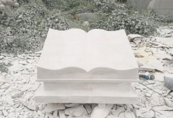 达州雕刻精美的书籍雕塑