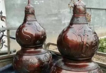 达州葫芦雕塑，精致艺术佳作