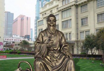 达州精美古典——华佗古代名人铜雕