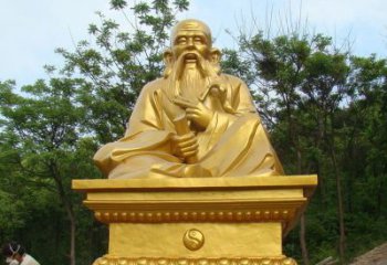 达州拥有传统文化精髓的老子铜雕